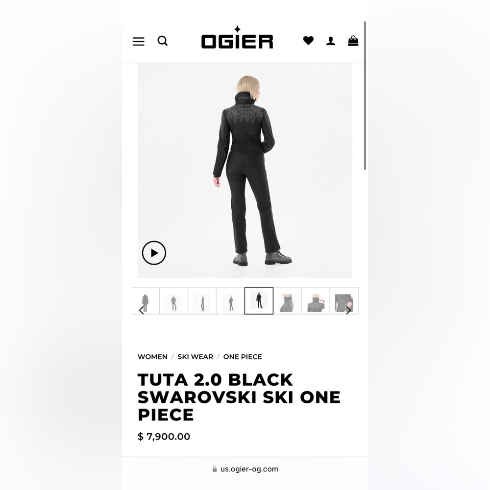 Ogier Ski Suit (Brand New, Custom)! You’ll be the only one on the mountain w/ it